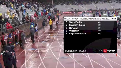 Women's 4x200m Relay Event 327 - Championship of America, Finals 3