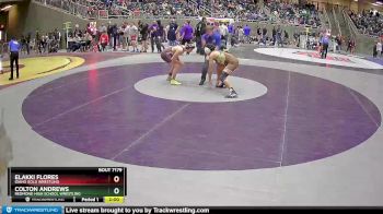 160 lbs Quarterfinal - Elakki Flores, Idaho Gold Wrestling vs Colton Andrews, Redmond High School Wrestling