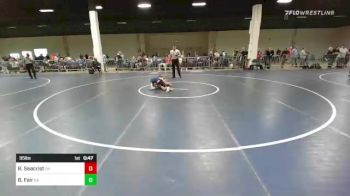 95 lbs Consi Of 32 #2 - Rylan Seacrist, OH vs Brenden Fair, GA