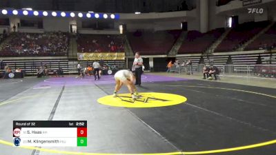 174 lbs Round Of 32 - Sean Haas, RPI vs Maxwell Klingensmith, Penn State WC