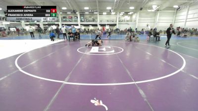 124 lbs Semifinal - Alexander Depratti, Fisheye WC vs Francisco Juvera, Doughboys WC