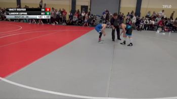 90 lbs Round 1 - Rhett Reuter, Evansville Wrestling Club vs Landon LePine, Mosinee