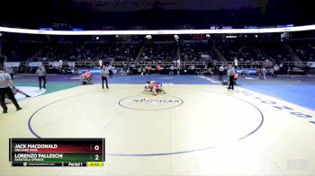 I-189 lbs 7th Place Match - Jack Macdonald, Orchard Park vs Lorenzo Palleschi, Saratoga Springs