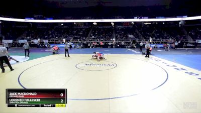 I-189 lbs 7th Place Match - Jack Macdonald, Orchard Park vs Lorenzo Palleschi, Saratoga Springs