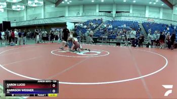 126 lbs Semifinal - Aaron Lucio, MI vs Garrison Weisner, OH