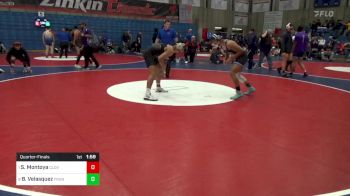 170 lbs Quarterfinal - Sergio Montoya, Clovis North vs Bryan Velasquez, Frontier