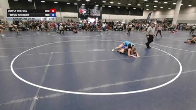 190 lbs Champ. Rd Of 16 - Olivia Wie-Sel, Nebraska vs Bryn Schmidt, Wisconsin
