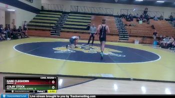 132 lbs Quarters & 1st Wb (16 Team) - Gabe Cleghorn, Vidalia vs Colby Stock, Fellowship Christian School