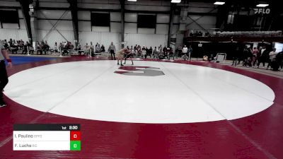 125 lbs Final - Isiac Paulino, Springfield vs Fred Luchs, Rhode Island College