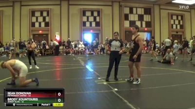 180 lbs Round 2 (6 Team) - Sean Donovan, MetroWest United vs Brody Kountouris, Jersey Elite