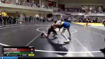 80 lbs Quarterfinals (8 Team) - Dominick Mariotti, STMA vs Emmett Frazee, Marshall/Lakeview/RTR