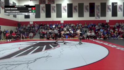 150 lbs 3rd Place Match - Reed Campbell, Clarion-Goldfield-Dows vs Jacob Mahler, Hampton-Dumont-CAL