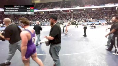 II-170 lbs Quarterfinal - Mark Winchell, Maine Endwell vs Kayleb Martin, Sackets Harbor