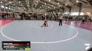 75 lbs Champ. Round 1 - Gunner Jones, Texas Elite Wrestling Club vs Ronin Figer, Maverick Elite Wrestling Club