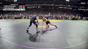 D4-165 lbs Champ. Round 1 - Drew Challender, St Louis vs Beau Belanger, Traverse City St Francis