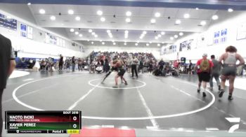 138 lbs Cons. Round 2 - Xavier Perez, Bonita vs Naoto Inoki, Mira Costa High School