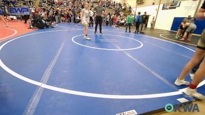 88 lbs Consolation - Rocket McGirt, Salina Wrestling Club vs Emalea Campbell, Springdale Youth Wrestling