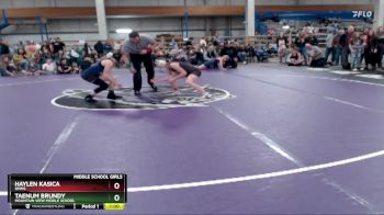 117 lbs Cons. Round 4 - Taenum Brundy, Mountain View Middle School vs Haylen Kasica, RMMS