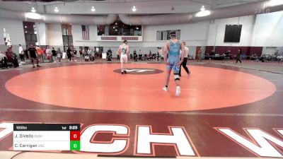 165 lbs Quarterfinal - Joey DiVello, Unaffiliated HS vs Collin Carrigan, North Carolina