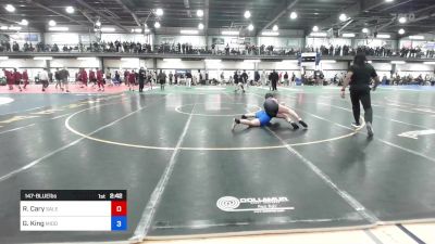 147-BLUE lbs Rr Rnd 1 - Renee Cary, Salem-Cambridge vs Gianni King, Middletown