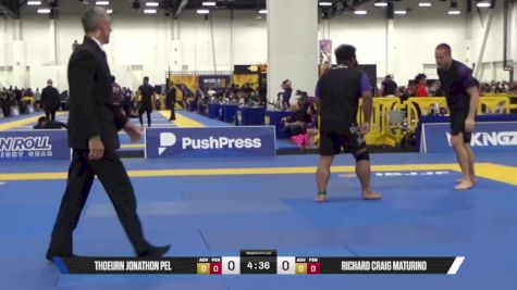 RICHARD CRAIG MATURINO vs THOEURN JONATHON PEL 2025 World IBJJF Jiu-Jitsu No-Gi Championship
