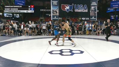 150 lbs Cons. Rd Of 64 - Christian Banuelos, California vs Bobby Johnson, South Carolina