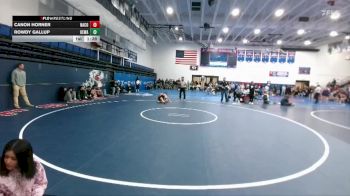 106 lbs Quarterfinal - Rowdy Gallup, Kelly Walsh vs Canon Horner, Natrona County