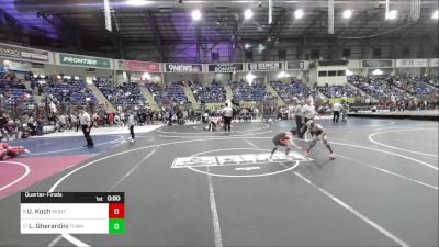 66 lbs Quarterfinal - Urijah Koch, Montrose Elite vs Landon Gherardini, Team Grand Valley Elite