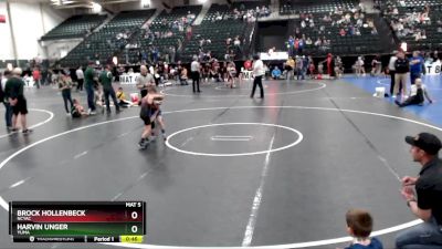 67 lbs 5th Place Match - Harvin Unger, Yuma vs Brock Hollenbeck, NCYAC