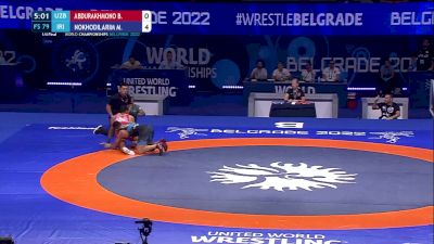 79 kg 1/4 Final - Bekzod Abdurakhmonov, Uzbekistan vs Mohammad Ashghar Nokhodilarimi, Iran