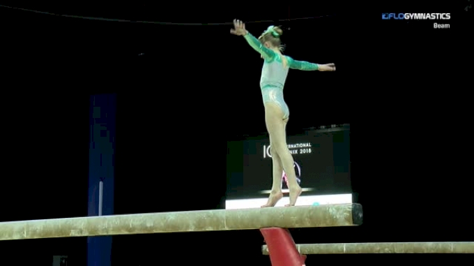 Lilly Lippeatt Beam, Cincinnati USA 2018 International Gymnix