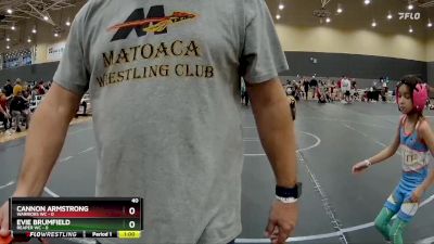 40 lbs Round 8 (10 Team) - Evie Brumfield, Reaper WC vs Cannon Armstrong, Warriors WC