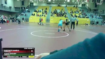 135 lbs Cons. Round 3 - Aleah Khoury, Centennial vs Kaidynce Daniels, Warrenton