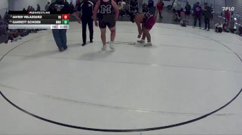 288 lbs Champ. Round 1 - Javier Velazquez, BV Bison vs Garrett Schoen, Milford Wrestling Club