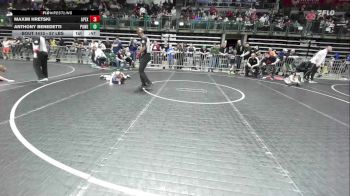 57 lbs Consolation - Maxim Hretski, Apex vs Anthony Benedetti, Power Half Wrestling Academy