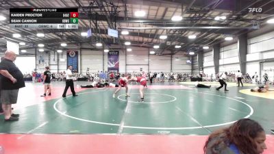 152 lbs Rr Rnd 2 - Kaiden Proctor, 84 Athletes Red vs Sean Cannon, OBWC Blue