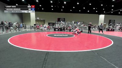 132 lbs Cons. Sub-semis - Avery Rios, Westmoore High School Wrestling vs George Bringus, Greater Heights Wrestling