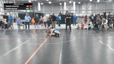 70 lbs Champ. Rd Of 16 - Mason Crouter, Outlaw Wrestling Club vs Kaden Maillet, Bonners Ferry Wrestling Club
