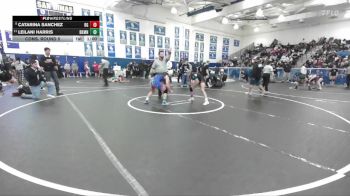 110 lbs Cons. Round 5 - Catarina Sanchez, Bell Gardens vs Leilani Harris, Beckman