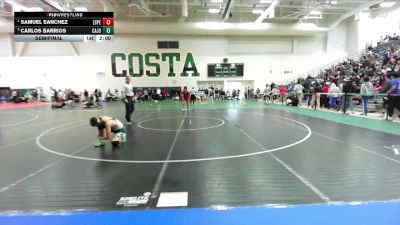 106 lbs Semifinal - Samuel Sanchez, Esperanza vs Carlos Barrios, Cajon