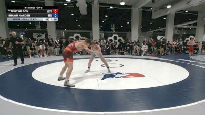 79 kg Champ. Rd Of 128 - Taye Wilson, Arkansas Regional Training Center vs Shawn Harden, Nolf Wrestling Academy