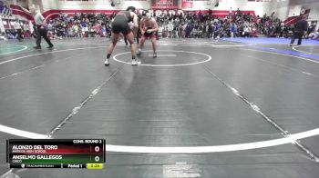 165 lbs Cons. Round 2 - Anselmo Gallegos, Chico vs Alonzo Del Toro, Matilda High School