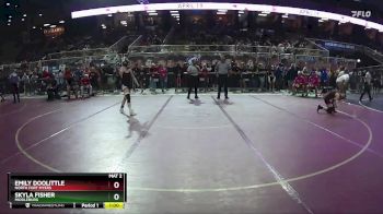 105 lbs Cons. Round 2 - Emily Doolittle, North Fort Myers vs Skyla Fisher, Middleburg