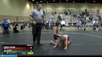78 lbs Round 2 (6 Team) - Landon Burkett, Contenders WA Green vs Jace Schut, Ares