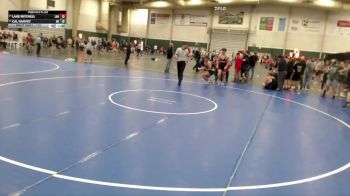 175 lbs Quarterfinal - Lane Mitchell, Lawton-Bronson vs Cal Harvey, SBL Warriors