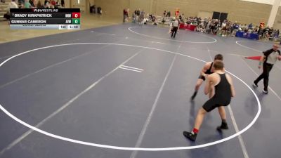 16U - 144 lbs Cons. Semis - Brady Kirkpatrick, No Nonsense Wrestling vs Gunnar Cameron, Anoka Youth Wrestling