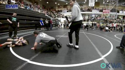 49 lbs Quarterfinal - Nolan Ortiz, Lions Wrestling Academy vs Giovanni Gonzales, Standfast OKC