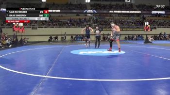 285 lbs Cons. Round 1 - Isaac Sheeren, Lander vs Kale Schrader, Newberry