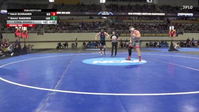 285 lbs Cons. Round 1 - Isaac Sheeren, Lander vs Kale Schrader, Newberry