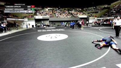 135 lbs Round Of 16 - Chelsea Catalan, Morro Bay vs Glorisbey Hernandez, Redwood -Visalia